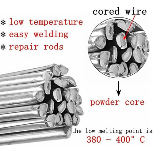 150 Piezas De Hierro De Varilla De Soldadura De Aluminio De