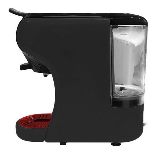 Imagen 2 de 2 de Cafetera Kanji KJH-CM1500MC01 automática negra para expreso y cápsulas monodosis 220V