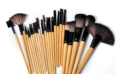 Set De Pinceles De Maquillaje Profesional (24 Piezas)