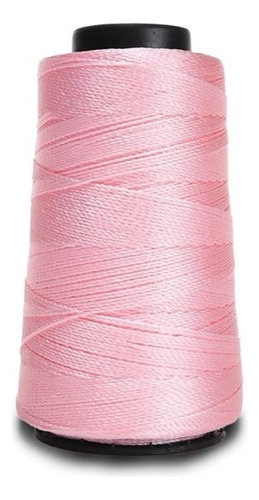 Linha Liza Fina Circulo 500m Cor 3085 - Rosa Candy