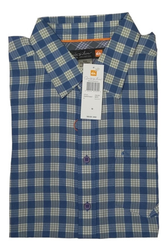 Camisa Manga Corta Para Caballeros Quiksilver Originales.