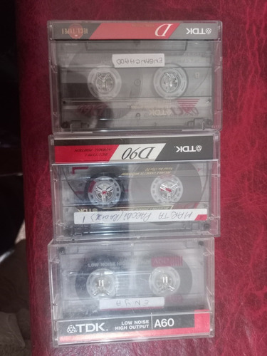 Cassetes Tdk D90 Y D60 ..para Grabar 