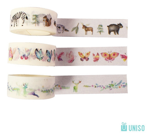 Imagem 2 de 8 de Washi Tape 5 Unid