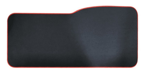 Mousepad Alfombrilla Antideslizagamer Xl Con Costura Roja K9 Color Negro