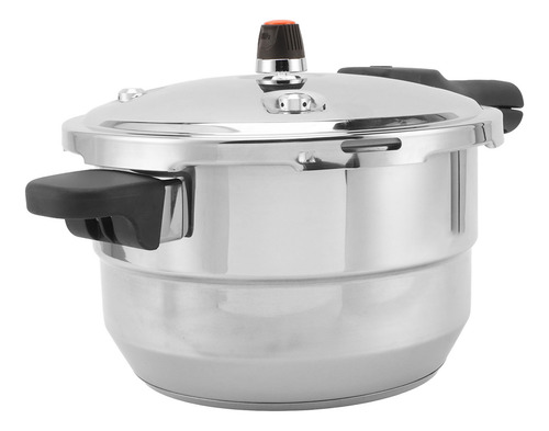 Olla A Presión De Acero Inoxidable Y Rejilla Para Cocinar Al
