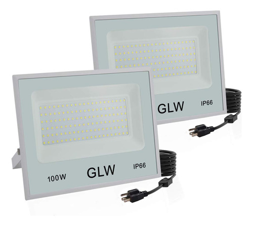 Glw 100w Led Luces De Inundacion, Luces De Seguridad Superbr