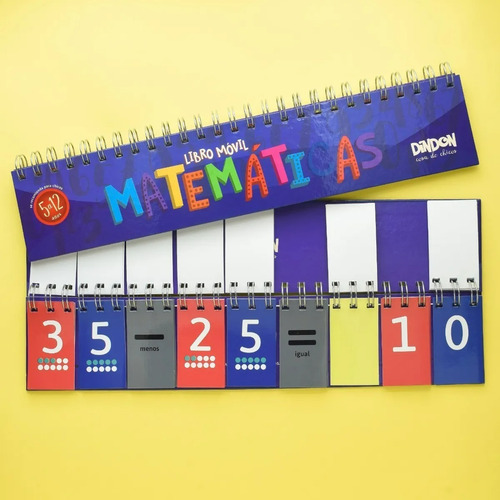 Imagen 2 de 4 de Libro Móvil De Matemáticas Para Aprender A Sumar Y Restar