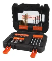Comprar Jogo De Furar E Parafusar 31 Peças A7233-xj Black+decker