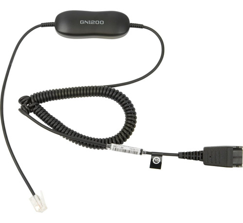 Jabra Gn1200 Smart Cord Bobina De 6 Pulgadas Conexión Direct