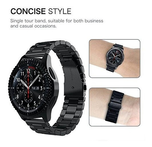 V-moro Compatible Con Gear S3 Frontier Bands / Galaxy Watch