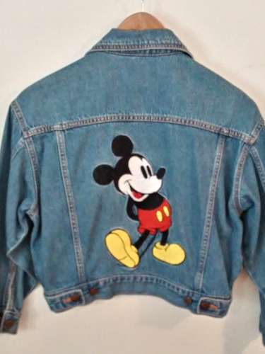 Campera Mickey Disney Talle Small Bordado Niña Adolecentes 