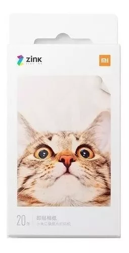 Papel Para Impresora De Fotos Portátil - Oficial Xiaomi Color Blanco