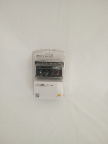 Mezclador De Linea Super Compacto Behringer Micromix Mx-400