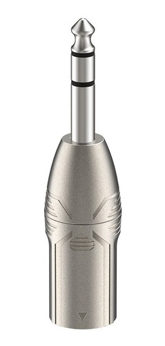 Imagen 2 de 3 de Adaptador De Canon Xlr Macho A Plug 6.3 Macho Stereo
