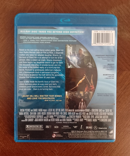 Silent Hill 2006 - Blu-ray - En Inglés - Caballito (Usado)