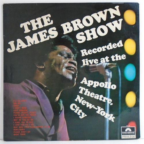 James Brown 1963 The James Brown Show Lp Night Train França