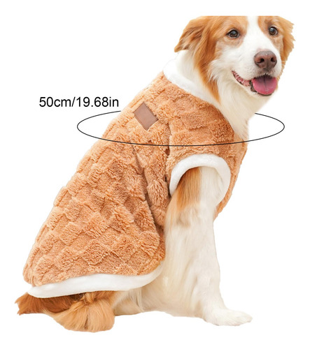 Chaleco De Felpa Para Perros Para Invierno Suéter Para Perro