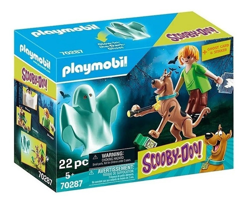 Playmobil Scooby Doo Y Shaggy Con Fantasma 70287 