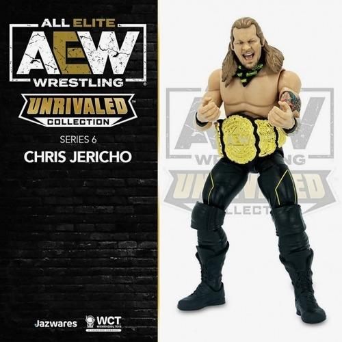 Aew Figura De Acción Chris Jericho Unrivaled Collection 6