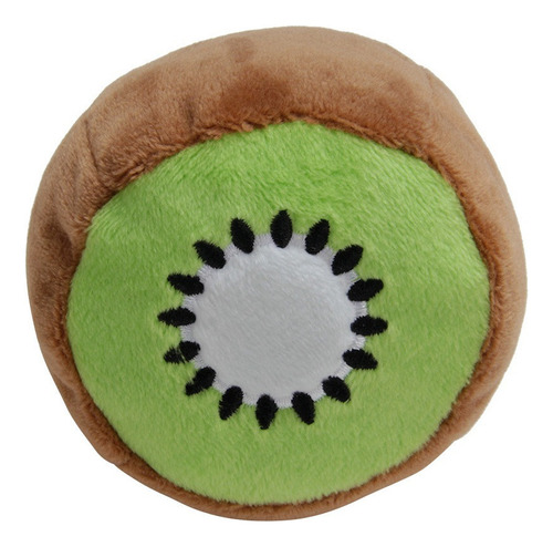 1 Verde Kiwi Mascota Suave Peluche Juguetes Perro Squeaky