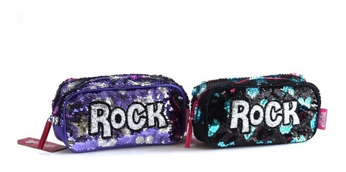 Cartuchera Corazones Lentejuelas Rock 83782 Cuotas