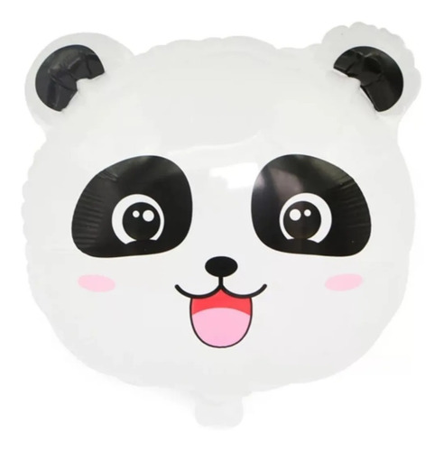 2 Globos Panda Cabeza 