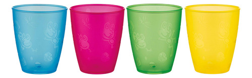 Vasos De Plástico Divertidos Para Beber, Colores Variados, 1