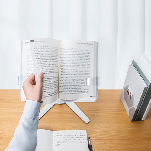 Imagen 3 de 12 de Soporte Para Libros De Escritorio Portadocumentos Portátil,