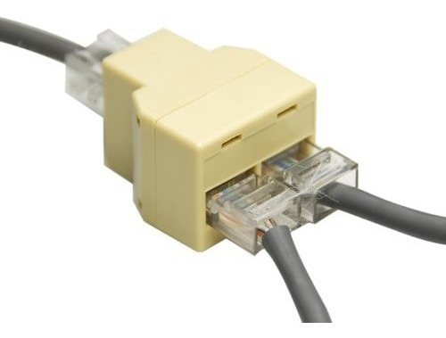 Switch Duplicador Rj45 Splitter Para Conexiones De Red