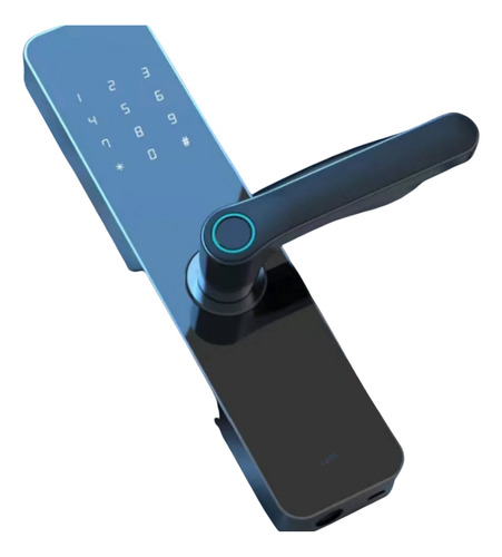 Llave Digital Inteligent Lock Negro Negro