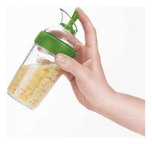 4 Mezclador De Salsas Manual Universal De 240ml Verde
