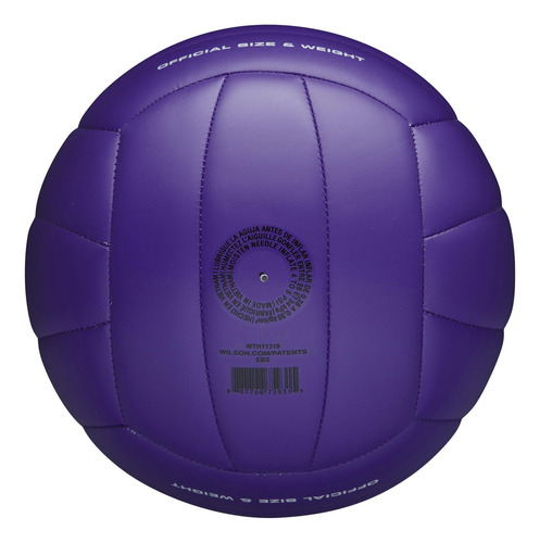 Wilson Soft Play 19 - Balón De Voleibol, Color Morado