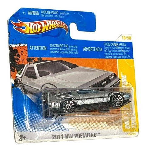 Hot Wheels Delorean Back To The Future Time Machine 2011 Tc