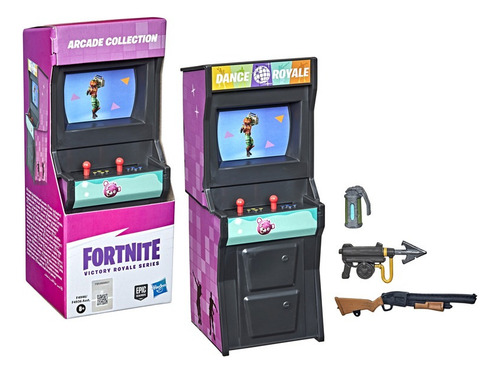 Hasbro Fortnite Victory Royale Máquina De Arcade Rosa 15 Cm