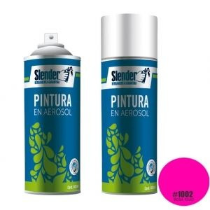 Pintura Aerosol Slender 400ml.p/int.y Ext.rosa Fluo (1002)