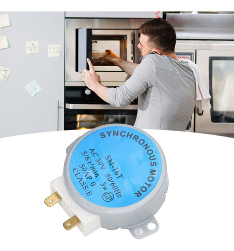 Motor Síncrono Para Horno Microondas Sm 16t, Plato Giratorio