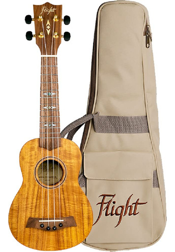 Flight, Ukelele Soprano Serie Supernatural De 4 Cuerdas, Ac.