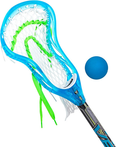 Kids Mini Lacrosse Stick + Ball Set - Venom Youth Plast...