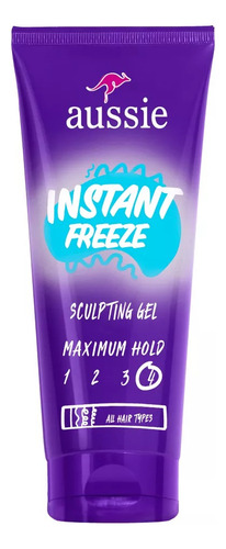 Aussie, Gel Moldeador, Fijación Máxima, Instant Freeze 198g