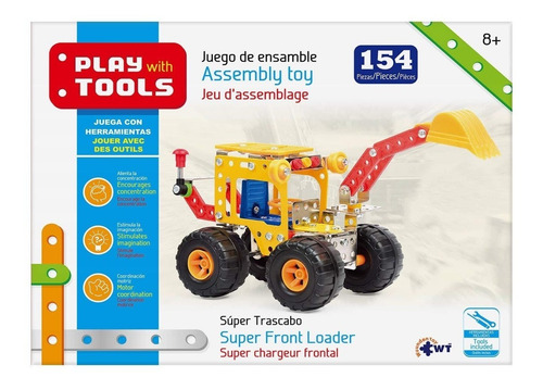 Juguete Educativo De Ensamble Play With Tools Super Trascabo