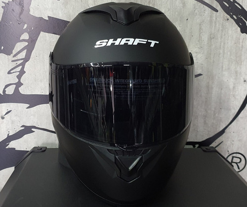 Casco Shaft 3690-dv Abatible Solid Negro
