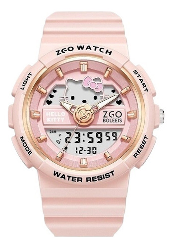 Reloj Sanrio Hello Kitty Cinnamoroll Luminoso Y Resistente A