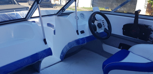 Imagen 6 de 11 de Vendo Lancha Inside 480 2021 Okm Con Mercury 40 Hp 4t
