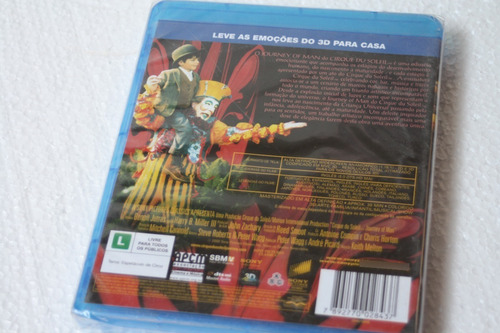 Blu-ray Cirque Du Soleil Journey Of Man 3d (Usado)