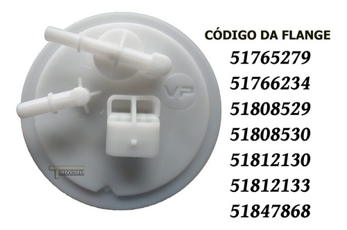 Conector + Trava + Tampa Da Bomba Combustível Doblo Linea Punto Stilo Flex