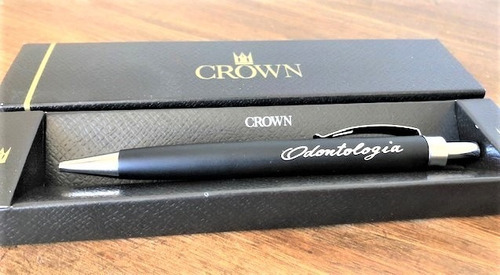Imagem 3 de 5 de Caneta Crown Formatura Profissão Odontologia