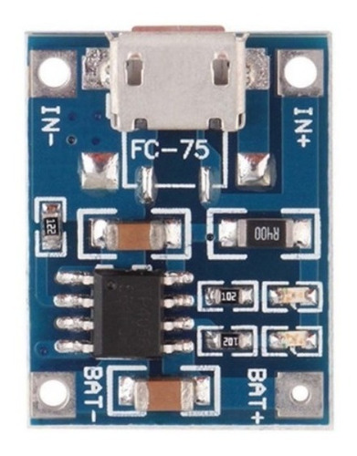 Modulo Cargador Tp4056 Micro Usb 1a