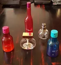 Comprar Frascos Decorativos Vacíos Perfumes. Lote Cinco Unidades