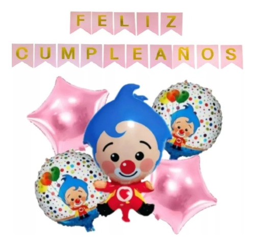 Globos De Payasito Plim Plim 