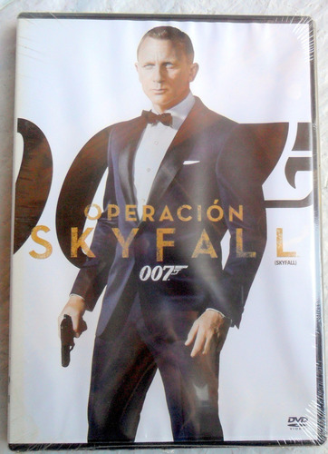 007 Operación Skyfall James Bond * Dvd Nuevo Orig. En Stock!